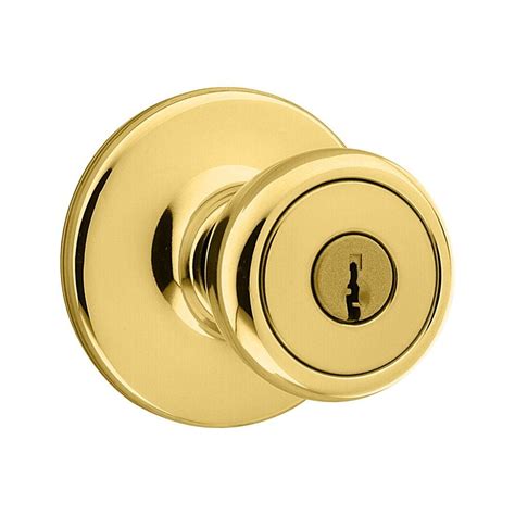 home depot brass door knobs